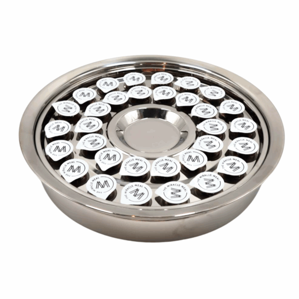 “Color” Premium Communion Tray – Stainless Steel 40-Cup Communion Ware for Churches - Image 4